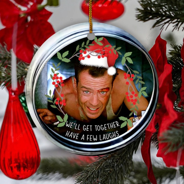 Christmas ornament die hard